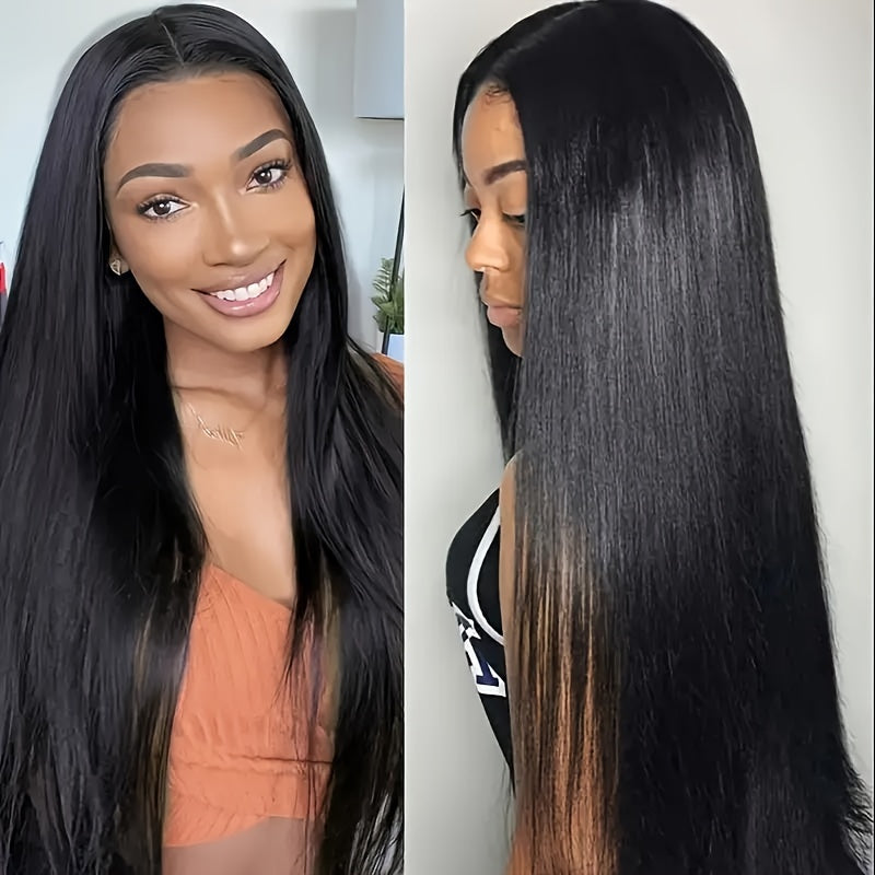 #1 Straight Clip In Human Hair Extensions Glueless Wig 100% Human Hair Straight Remy Human Hair 120g 8 Pcs 18 Clips