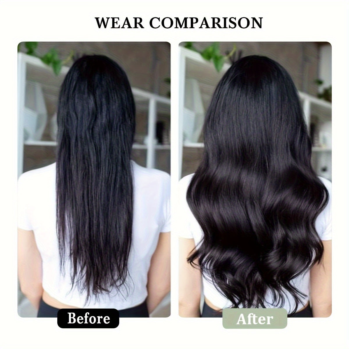 "Easy-to-Style" Luxurious Body Wave I Tip Microlink Extensions - Pre-Bonded Brazilian Remy Human Hair, Natural Wavy Look For All Women Wavy Hair Toppers For Women